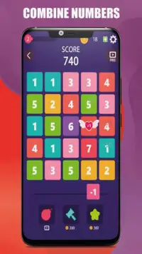 Puzzle Brain: Merge 2048 Screen Shot 2