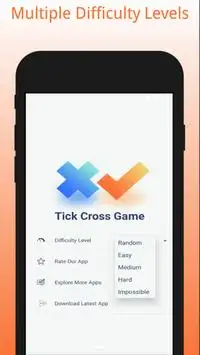 Play Tick Cross - Free Tic Tac Toe Puzzle Game Screen Shot 4