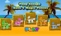 Pony Escape Save 5 Magic Pony Screen Shot 0