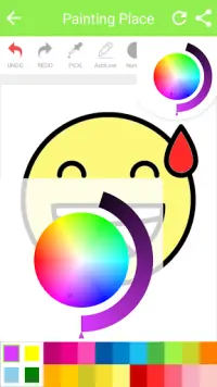 Coloring Emoji Art Screen Shot 1