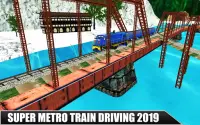 Metro Train Simulator 2019: Euro Train Games Screen Shot 6