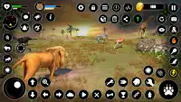 사자 시뮬레이터: 동물 시뮬레이터 오프라인 게임 Screen Shot 4