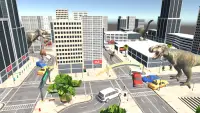 Dinosaur Simulator - City destroy Screen Shot 5