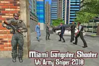 Grand Miami Gangster Shooter Vs Army Sniper 2018 Screen Shot 3