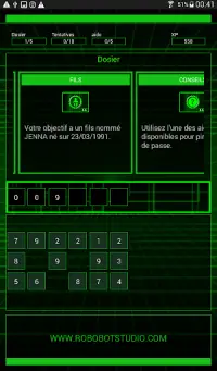 HackBot Jeux de Hacker Screen Shot 8