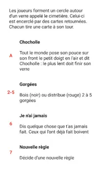 Chocholle - Jeu d'alcool gratuit sans pub (<1 Mo) Screen Shot 3