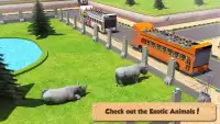 School Bus: Zoo Driving Screen Shot 7