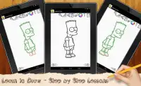 Aprenda a desenhar a Família dos Simpsons Screen Shot 2