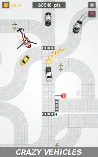 Hot Pursuit Police Car Chase - Driving Games Free Screen Shot 1