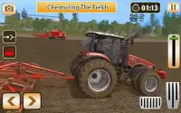 Farm Tractor Driver Simulator:Farming Game Screen Shot 0