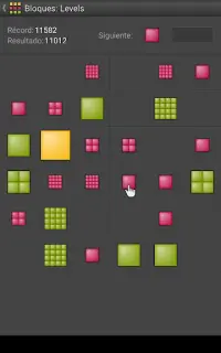 Bloques Levels juego de lógica Screen Shot 5