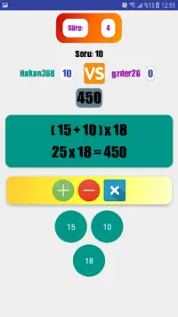 Matematik Zeka Oyunu - 120 Saniye Screen Shot 5