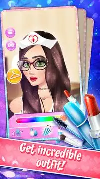 Gamer Geek Girl: Makeup for Live Show Screen Shot 1
