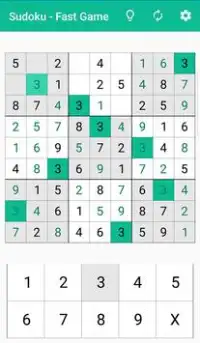 Sudoku - fast sudoku game Screen Shot 3