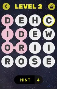 Word Search for Star Wars Screen Shot 1