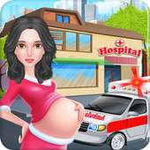 Bebês jogos ambulância meninas