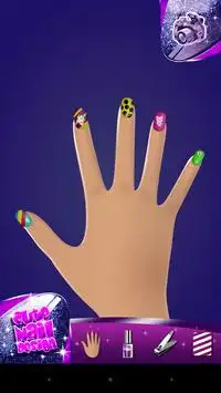 Arte De Uñas Lindas - Manicure Juegos Para Niñas Screen Shot 6