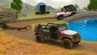 Trò chơi lái xe jeep địa hình Screen Shot 2