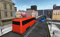 Crazy City Bus Coach Simulator Driving Mania 3D Screen Shot 1