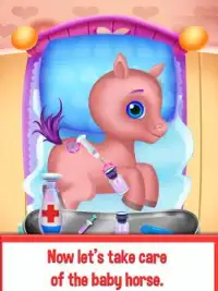 Pferd Schwangerschaft - Neugeborenes Pony Pflege Screen Shot 9