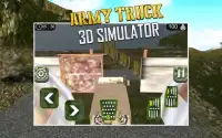 Army Truck Simulator 3D 2018 Screen Shot 8
