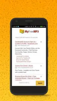 MyFreeMP3 Screen Shot 1