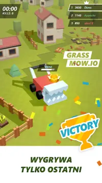 Grass mow.io - przetrwać Screen Shot 2