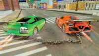 Chained  Cars  3d  Stunt  Car  Racing Screen Shot 0