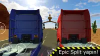 Epic Split! 3D Tır Simülatörü Screen Shot 0