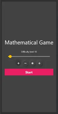 Math game - Mathematic for kids Screen Shot 0