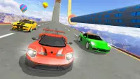 سباق السيارات حيلة 3D Screen Shot 1