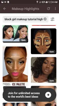 Black Beauty Makeup Tutorials. Screen Shot 2