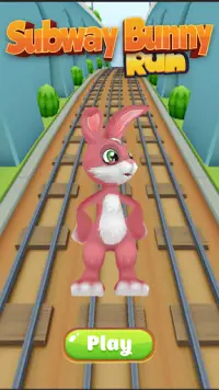Subway Bunny Run Screen Shot 6