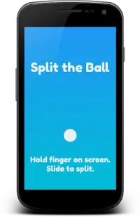 Split the Ball Screen Shot 0