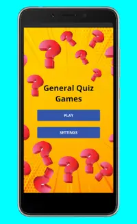 General Quiz Games - Great For All Ages Screen Shot 0