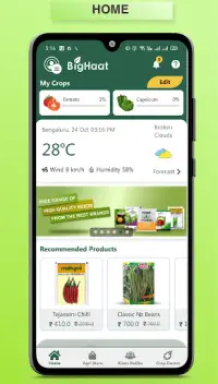 BigHaat -Agriculture App. Meet Farmers and Experts Screen Shot 2