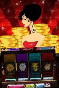 Lady in Red Slots - FREE SLOT Screen Shot 3