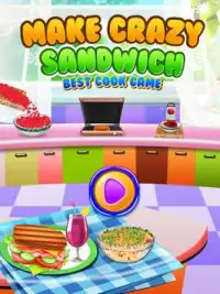 Make Crazy Sandwich - Best Cook Game Screen Shot 0