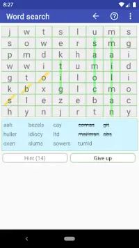 Word Game Collection Screen Shot 2