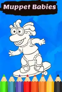 Muppet Babies Coloring Pages Screen Shot 0