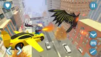 Flying Eagle Robot Car Multi Transforming Trò chơi Screen Shot 5