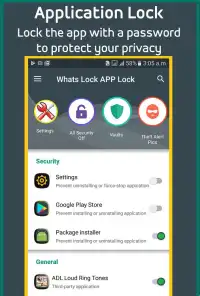 AVA Lock whats lock app lock Screen Shot 0
