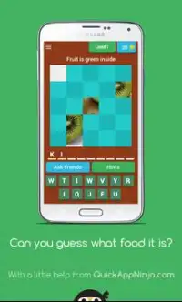 Can you guess what food it is - Free, no ads Screen Shot 0