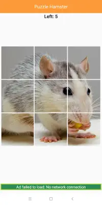 Puzzle Hamster - Cute Hamster Puzzle Screen Shot 1