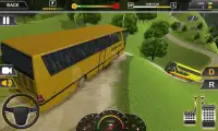 High School Bus Games 2018: Extreme Off-road Trip Screen Shot 5