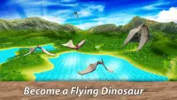 Jurassic Pterodactyl Simulator - be a flying dino! Screen Shot 4