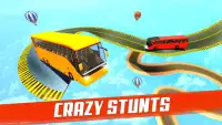 Extreme Racing Bus Stunts : Ramp Stunt Simulation Screen Shot 3