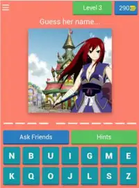 Fairy Tail Characters Quiz Screen Shot 15