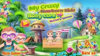 My Crazy Newborn Kids – Baby Care Nursery Game Screen Shot 0