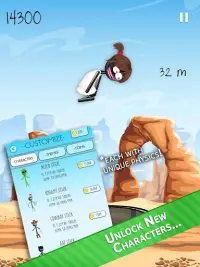 Stickman Trampoline FREE Backflip Jump Flip Master Screen Shot 12